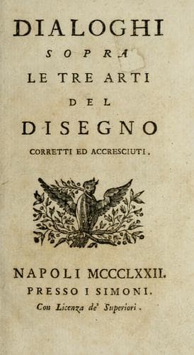 Dialoghi sopra le tre arti del disegno