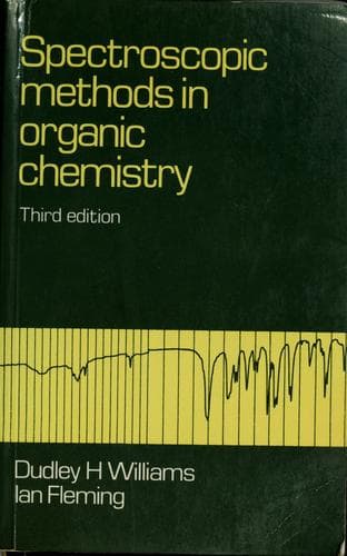 Cover image for Spectroscopic methods in organic chemistry