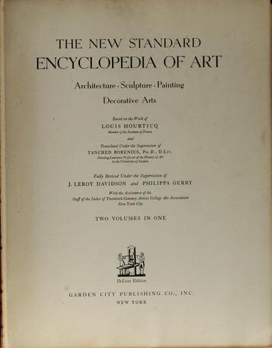 The new standard encyclopedia of art
