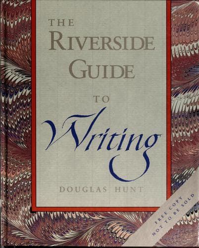 Cover image for The Riverside guide to writing