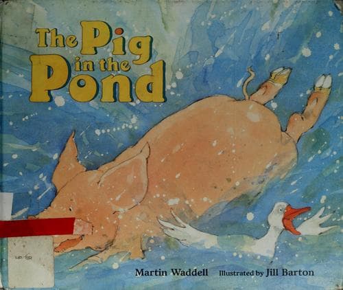 Cover image for The pig in the pond