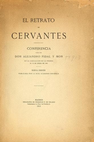 El retrato de Cervantes