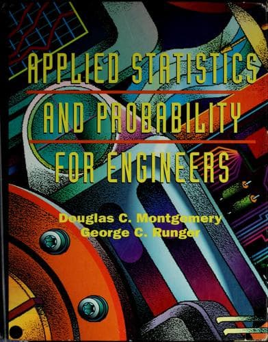 Cover image for Applied statistics and probability for engineers
