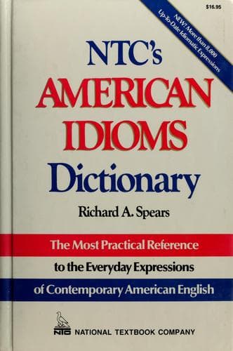 Cover image for NTC's American idioms dictionary