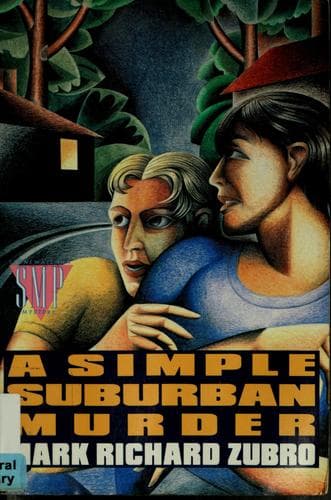Cover image for A simple suburban murder