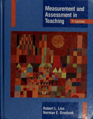 Cover image for Measurement and assessment in teaching