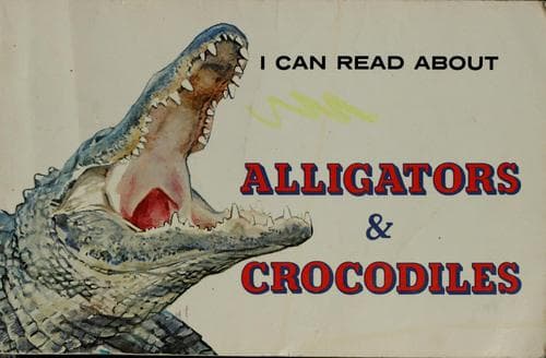Cover image for I can read about alligators and crocodiles