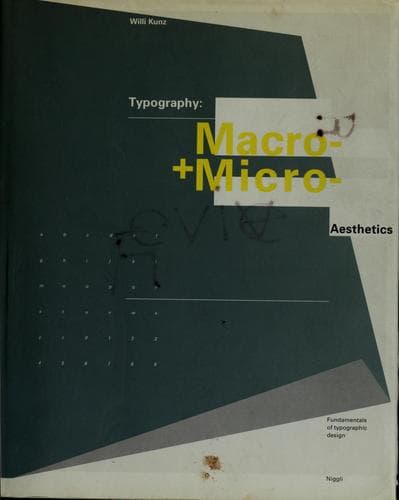 Cover image for Typography