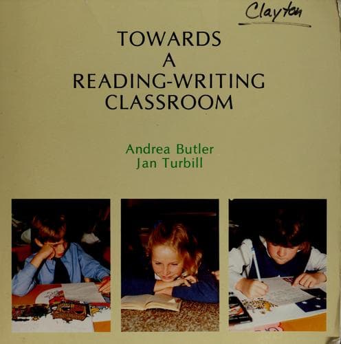 Cover image for Towards a reading-writing classroom