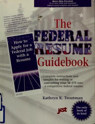 Cover image for The federal resume guidebook