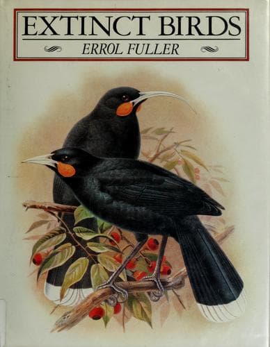 Cover image for Extinct birds