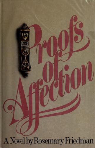 Cover image for Proofs of affection