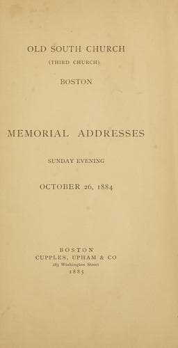 Old South church (Third church) Boston