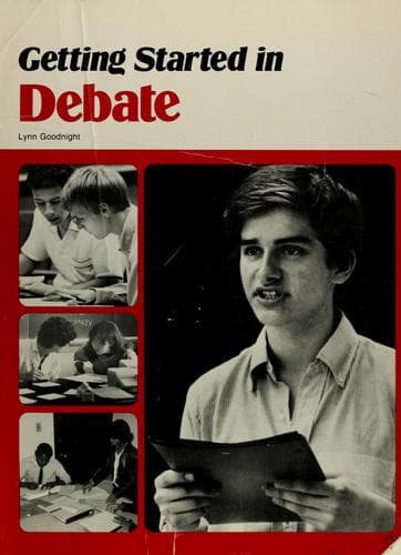 Cover image for Getting started in debate