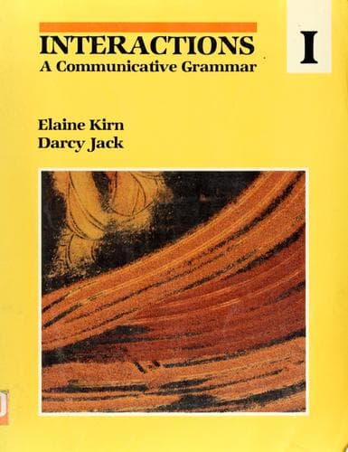 Cover image for Interactions I.