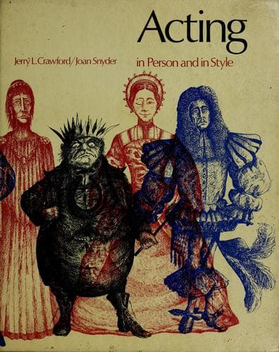 Cover image for Acting, in person and in style