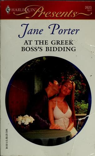 Cover image for At the Greek Boss's Bidding