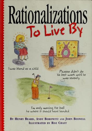 Cover image for Rationalizations to live by