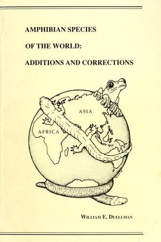 Amphibian species of the world