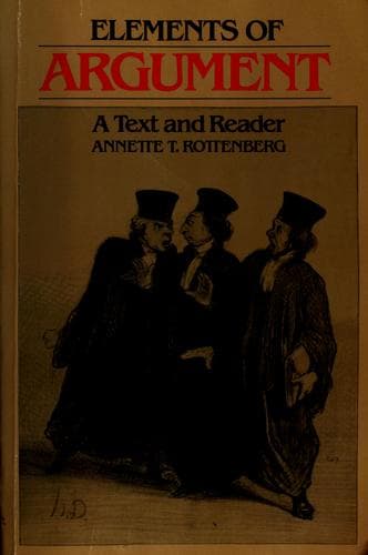 Cover image for Elements of argument