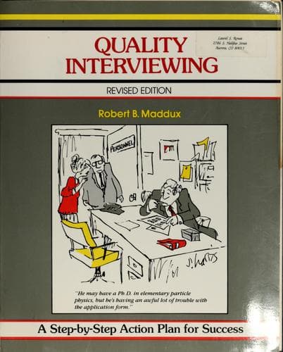 Cover image for Quality interviewing
