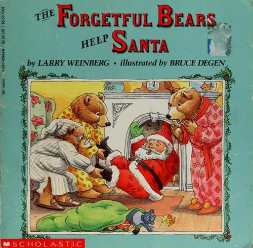 Cover image for The Forgetful bears help Santa