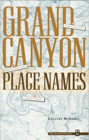 Cover image for Grand Canyon place names