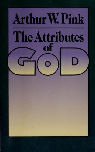Cover image for The attributes of God