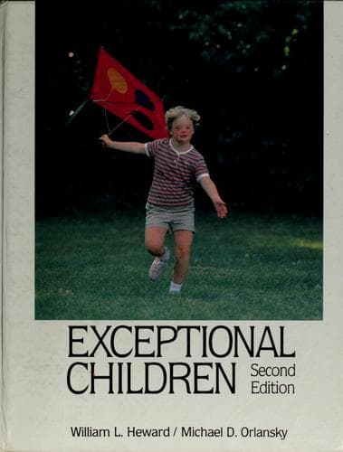 Cover image for Exceptional children
