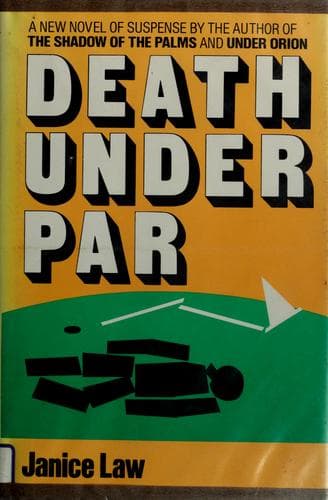 Cover image for Death under par