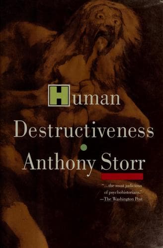 Cover image for Human destructiveness