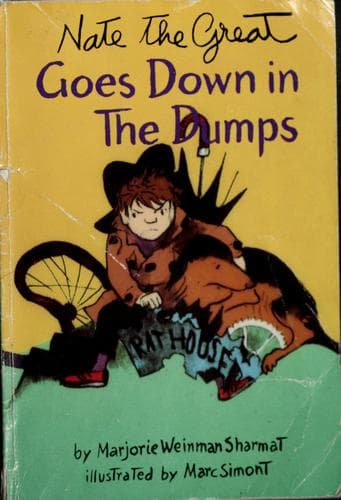 Cover image for Nate the Great goes down in the dumps