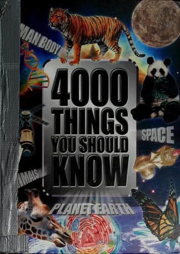Cover image for 4000 things you should know
