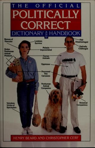 Cover image for The official politically correct dictionary and handbook