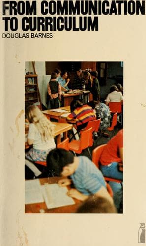 Cover image for From communication to curriculum