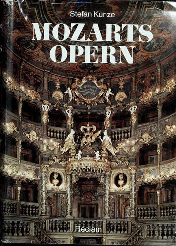Cover image for Mozarts Opern
