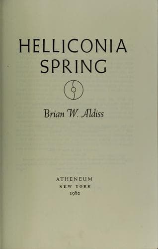 Cover image for Helliconia spring