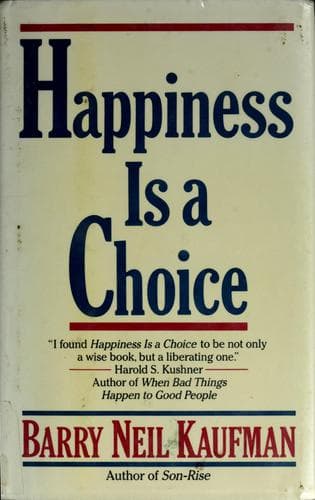 Cover image for Happiness is a choice