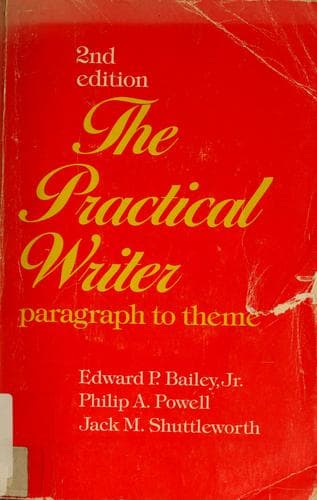 Cover image for The practical writer