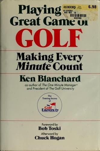Cover image for Playing the great game of golf