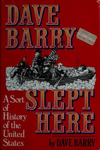Cover image for Dave Barry slept here