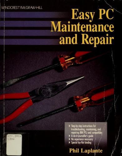 Cover image for Easy PC maintenance and repair