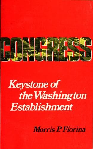 Cover image for Congress, keystone of the Washington establishment