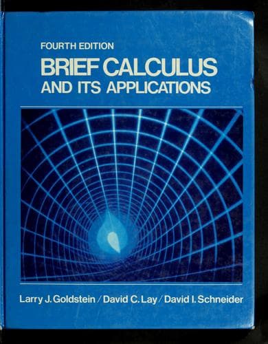 Cover image for Brief calculus and its applications