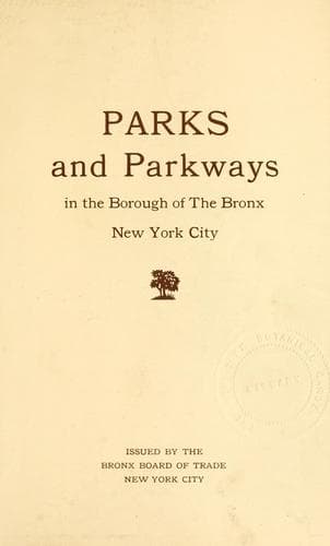 Parks and parkways in the Borough of the Bronx, New York City