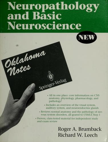 Cover image for Neuropathology and basic neuroscience