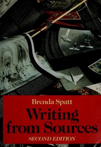 Cover image for Writing from sources