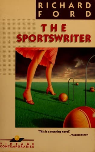 Cover image for The sportswriter
