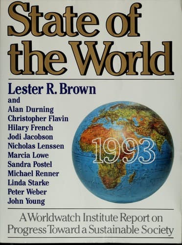 Cover image for State of the world, 1993