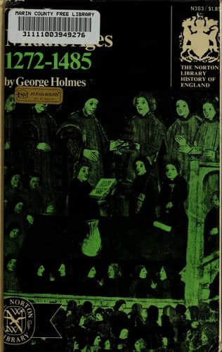 The later Middle Ages, 1272-1485